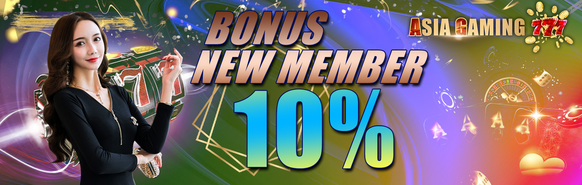 BONUS NEW MEMBER 10%