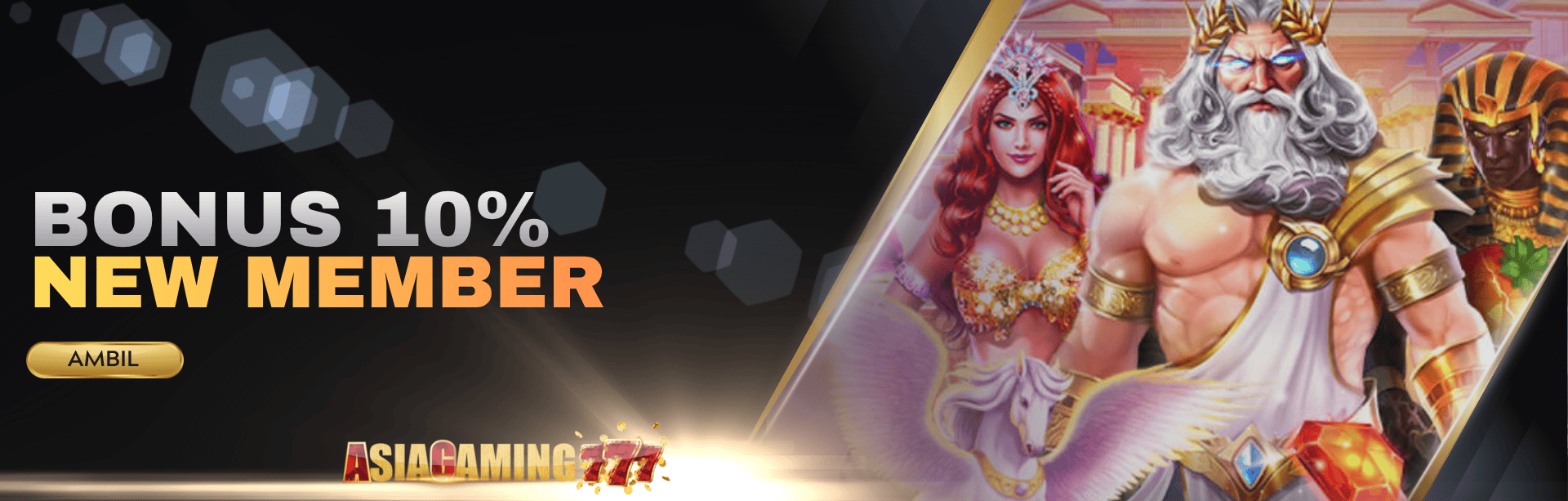 BONUS NEW MEMBER 10%