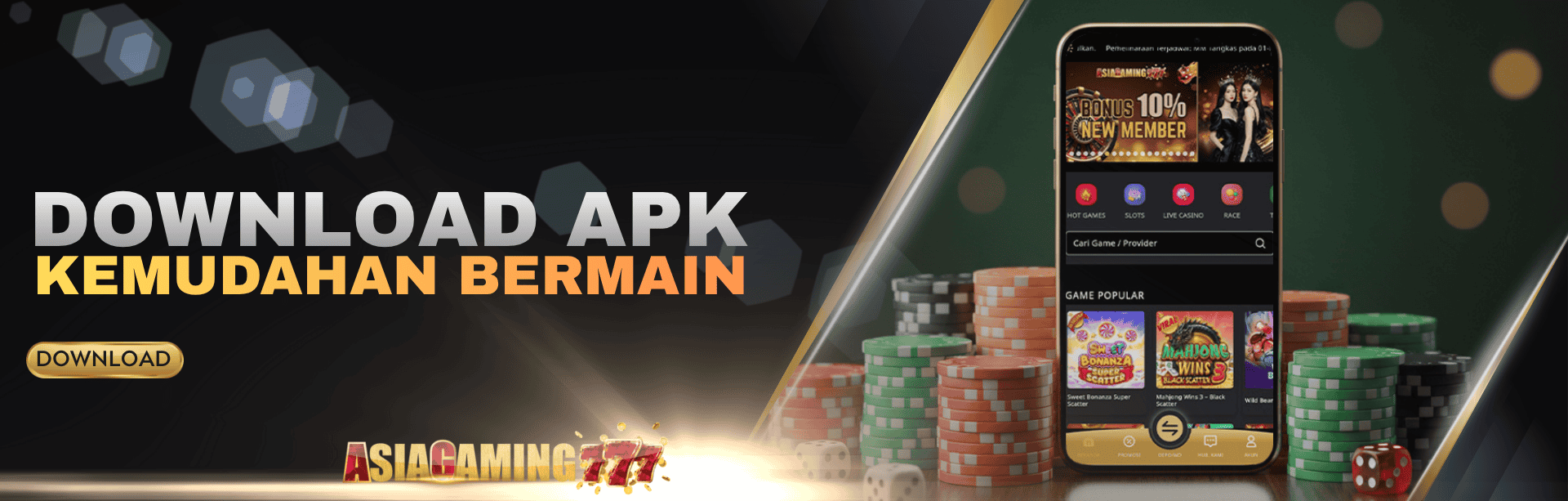 aplikasi asiagaming777
