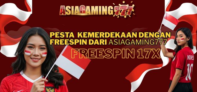 Pesta kemerdekaan dengan 17x freespin dari ASIAGAMING777 (GRATIS)