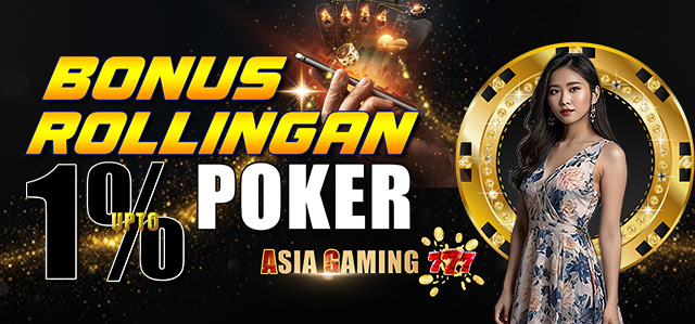 BONUS ROLLINGAN POKER UP TO 1%