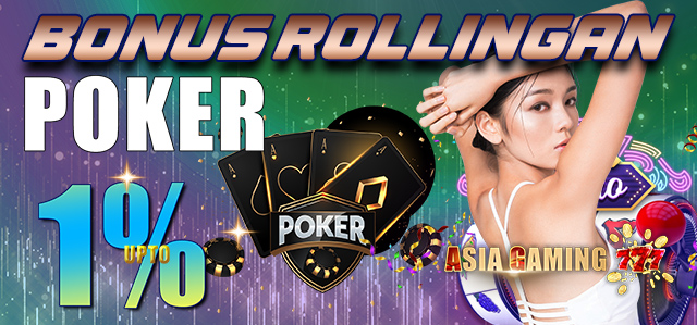 BONUS ROLLINGAN POKER UP TO 1%
