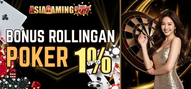BONUS ROLLINGAN POKER UP TO 1%