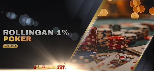 BONUS ROLLINGAN POKER UP TO 1%