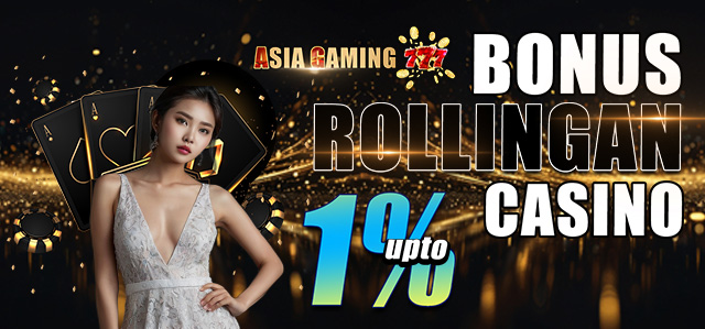 BONUS ROLLINGAN CASINO UP TO 1%