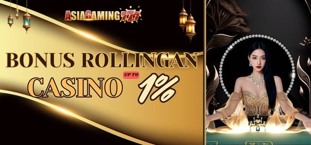 BONUS ROLLINGAN CASINO UP TO 1%