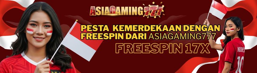 Pesta kemerdekaan dengan 17x freespin dari ASIAGAMING777 (GRATIS)